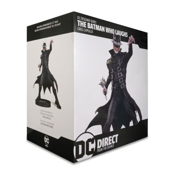 Estatua Batman que Ríe Greg Capullo DC Designer Series