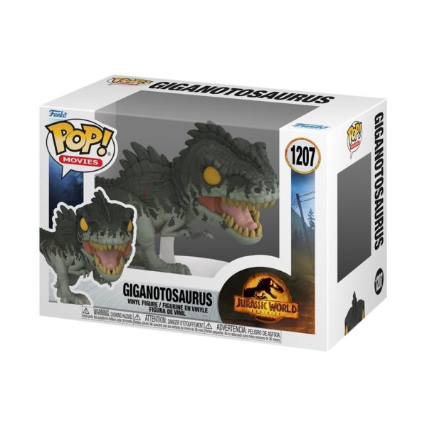 Figura Giganotosaurus Jurassic World 3 Vinyl Funko POP Pop! 1207