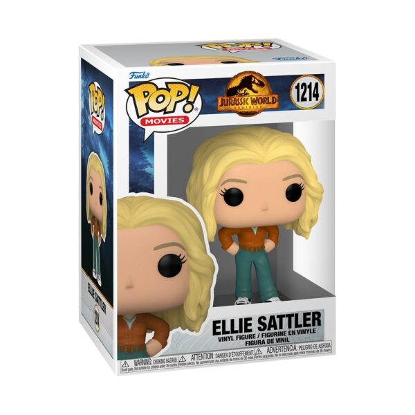 Figura Ellie Sattler Jurassic World 3 Vinyl Funko POP Pop! 1214