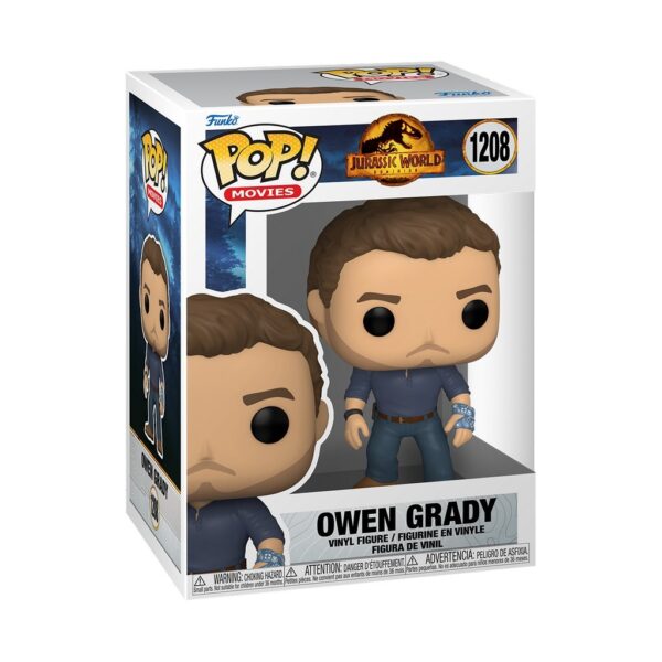 Figura Owen Grady Jurassic World 3 Vinyl Funko POP Pop! 1208