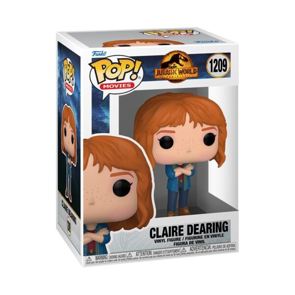 Figura Claire Dearing Jurassic World 3 Vinyl Funko POP Pop! 1209