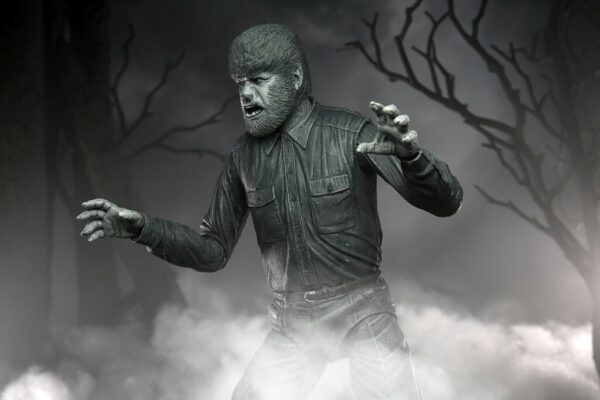 Figura Ultimate Wolf Man Black and White Universal Monsters NECA