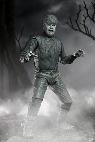 Figura Ultimate Wolf Man Black and White Universal Monsters NECA