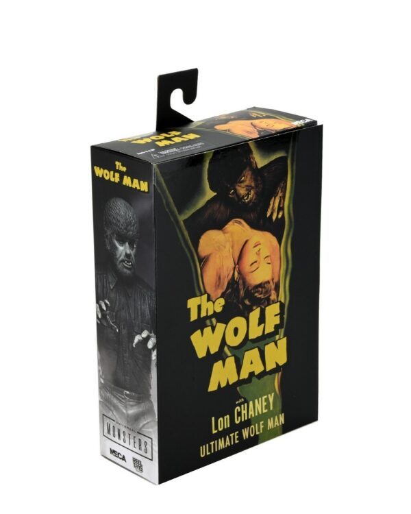 Figura Ultimate Wolf Man Black and White Universal Monsters NECA