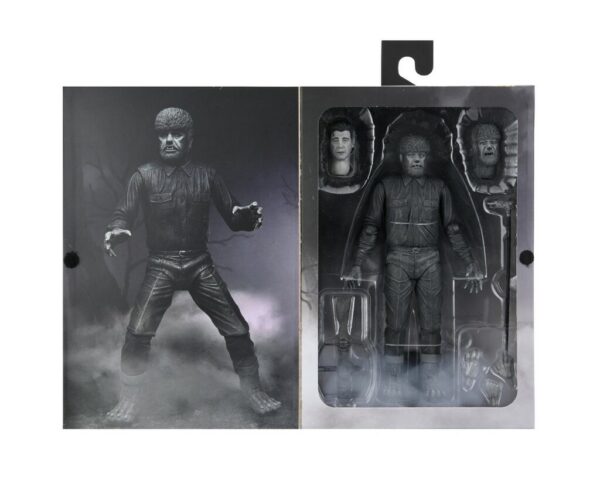 Figura Ultimate Wolf Man Black and White Universal Monsters NECA