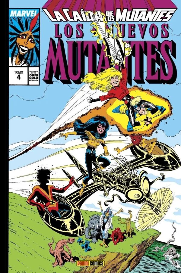 Marvel Gold. Los Nuevos Mutantes 4. La caída de los mutantes