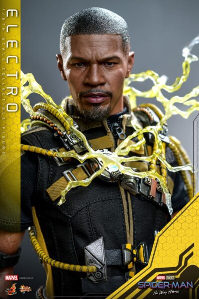 Figura Electro Spiderman Marvel Escala 1:6 Hot Toys