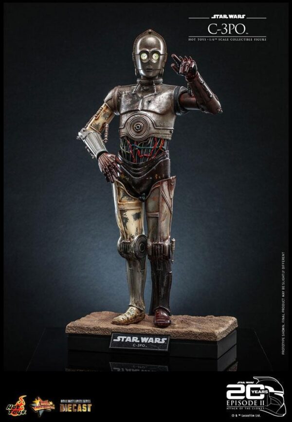 Figura C-3PO Star Wars: Episode II Hot Toys Star Wars