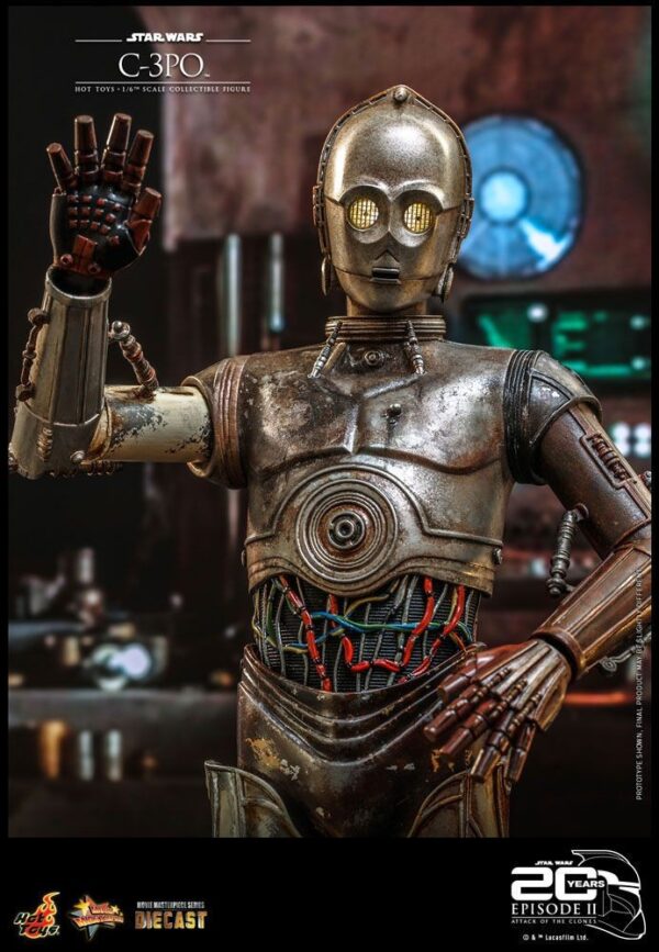 Figura C-3PO Star Wars: Episode II Hot Toys Star Wars