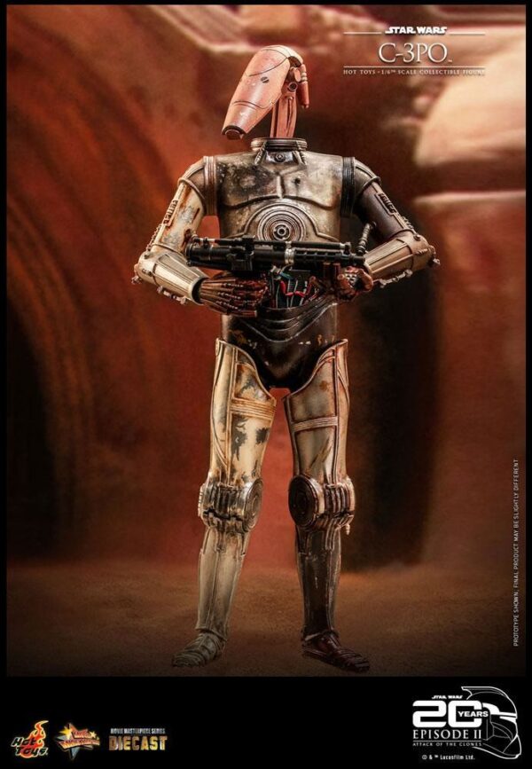 Figura C-3PO Star Wars: Episode II Hot Toys Star Wars