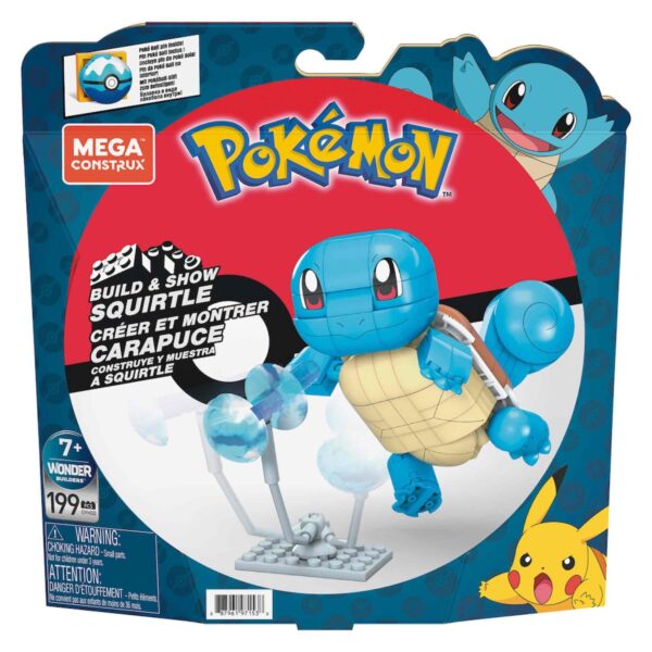 Squirtle Pokemon Mega Construx Mattel