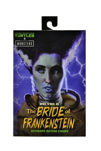 Figura April Novia De frankenstein Universal Monsters x TMNT Neca