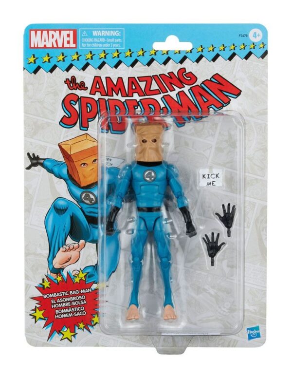 Figura Bombastic Bag-Man Spider-Man Marvel Legends