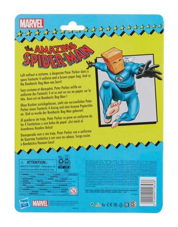 Figura Bombastic Bag-Man Spider-Man Marvel Legends
