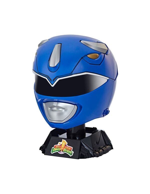 Réplica Casco Blue Ranger Deluxe Lightning Collection Escala 1:1 Power Rangers