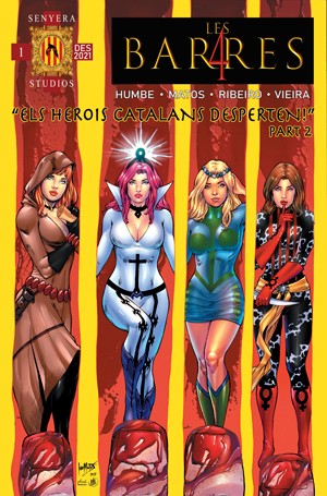 Les 4 Barres 1 Senyera Studios comic catala