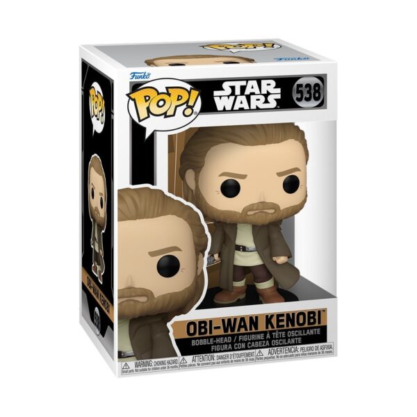 Figura Obi Wan Kenobi POP Funko Deluxe 538