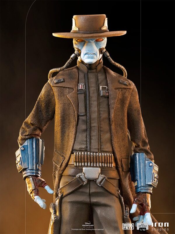 Estatua Cad Bane The Book Of Boba Fett 1/10 Iron Studios