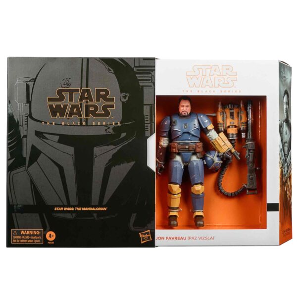 Figura Jon Favreau Paz Vizsla Star Wars: The Mandalorian Black Series