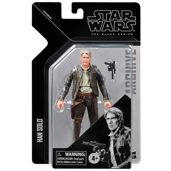 Figura Han Solo Star Wars: El despertar De la Fuerza Black Series