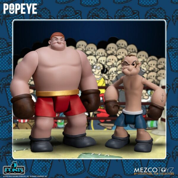 Box Set Popeye y Oxheart Action Figure Mezco