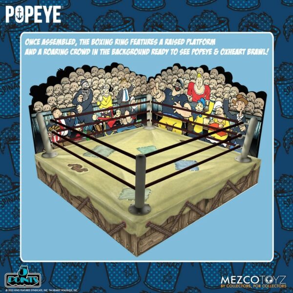Box Set Popeye y Oxheart Action Figure Mezco