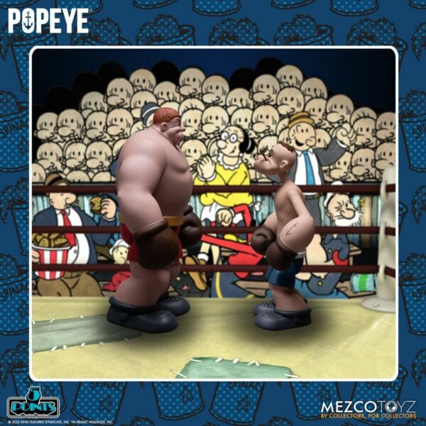 Box Set Popeye y Oxheart Action Figure Mezco