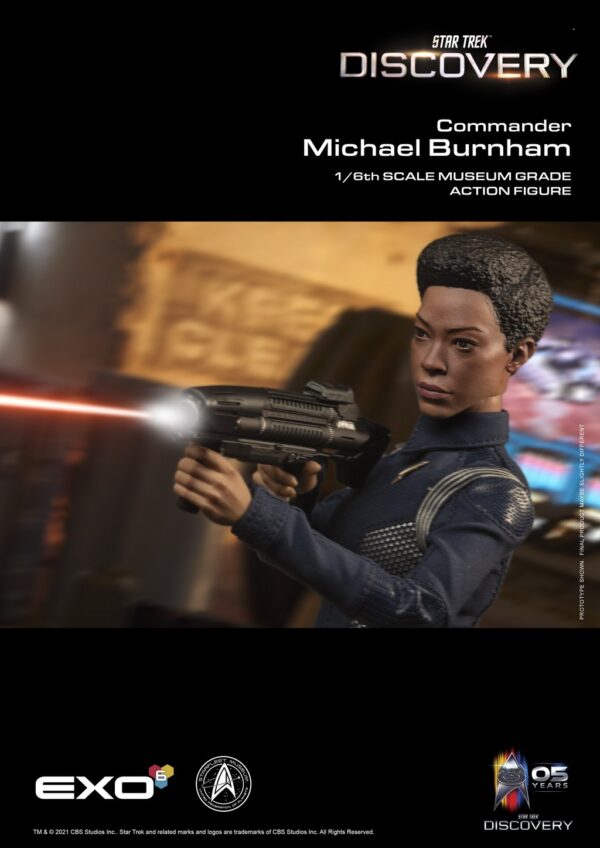 Figura Michael Burnham Star Trek Discovery Escala 1:6 Exo-6