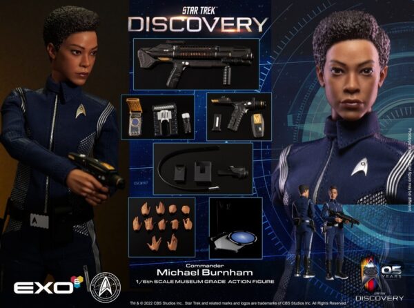 Figura Michael Burnham Star Trek Discovery Escala 1:6 Exo-6