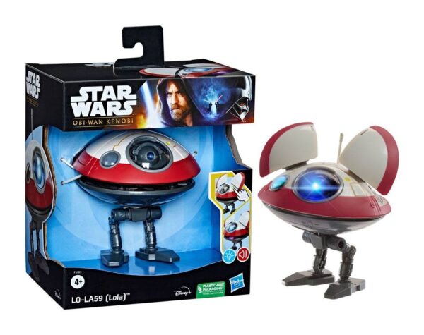 LO-LA59 Droide Electrónico Interactivo Star Wars Obi-Wan Kenobi 12,5 cm