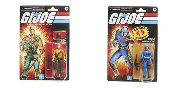 Set Duke Vs Commander Cobra G.I. Joe Retro Series Hasbro