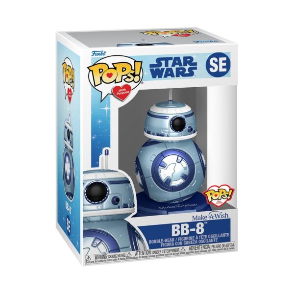 Figura BB-8 Metallic Blue Pop! Star Wars: Make-A-Wish