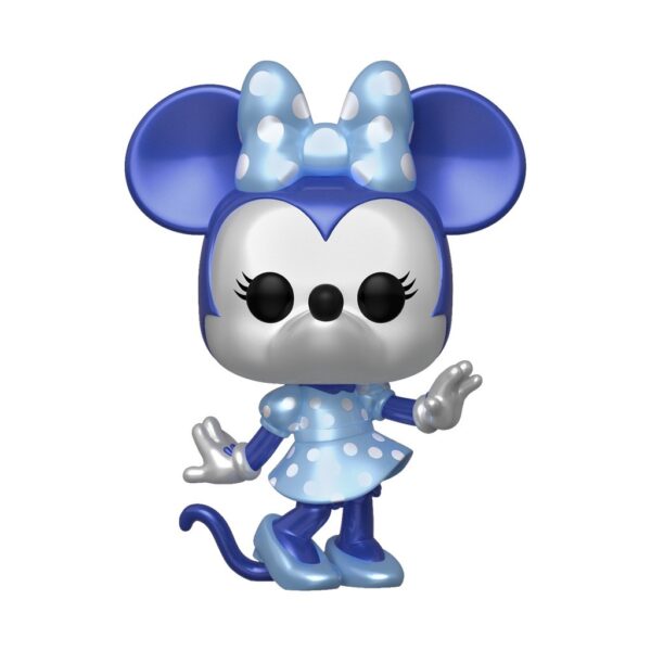 Figura Minnie Mouse Metallic Blue Funko Pop! Disney: Make-A-Wish