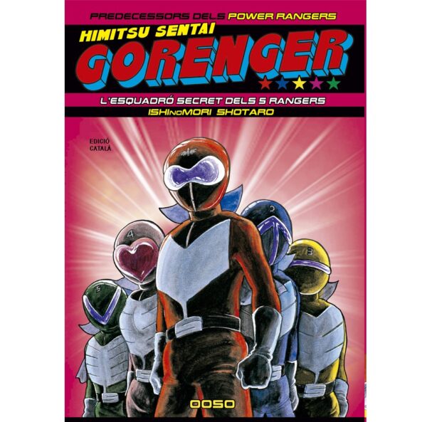 himitsu sentai gorenger catala ooso comics
