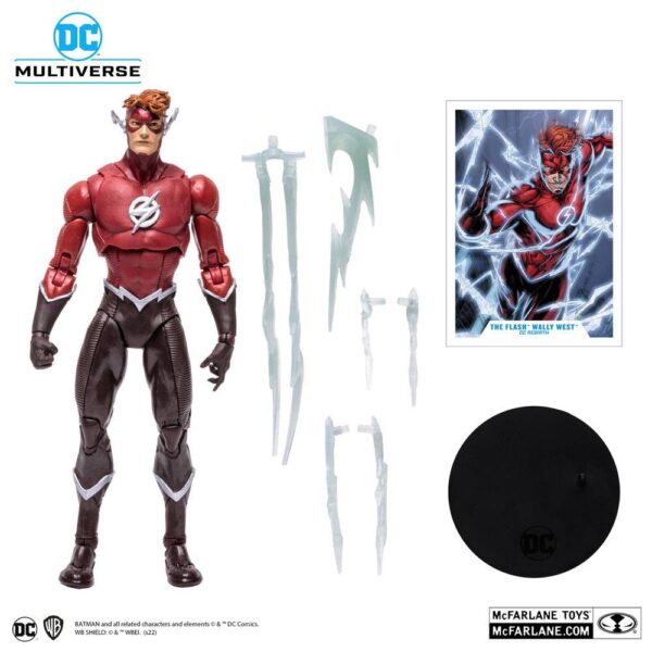 Figura The Flash Wally West DC Multiverse McFarlane Toys