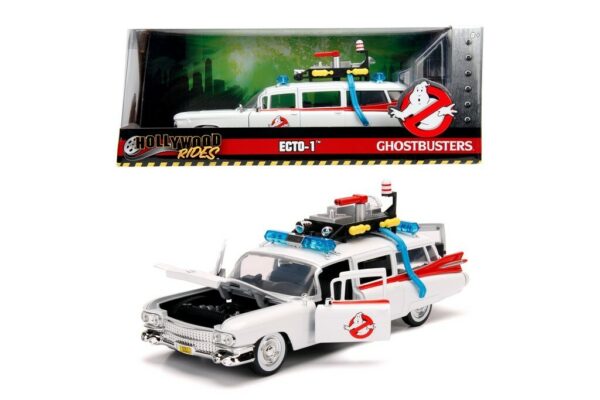 ECTO-1 Cazafantasmas Ghostbusters Die Cast Escala 1:24 Simba Toys