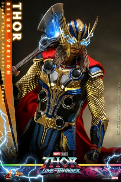 Figura Thor Deluxe Thor Love and Thunder Escala 1/6 Hot Toys