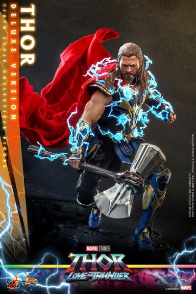 Figura Thor Deluxe Thor Love and Thunder Escala 1/6 Hot Toys