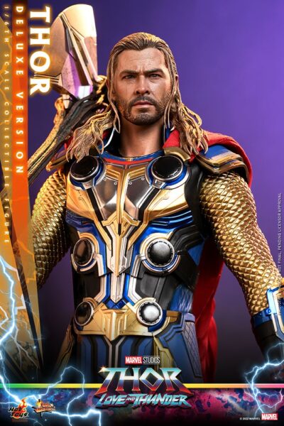 Figura Thor Deluxe Thor Love and Thunder Escala 1/6 Hot Toys