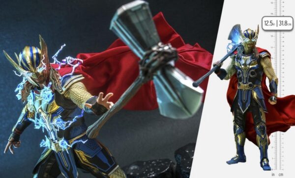 Figura Thor Deluxe Thor Love and Thunder Escala 1/6 Hot Toys