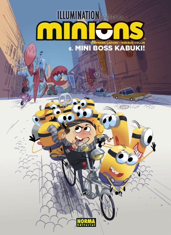 Los Minions 6. Mini Boss Kabuki!