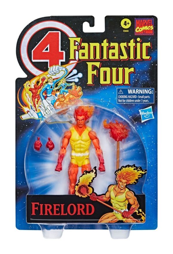 Figura Firelord Fantastic Four Marvel Legends Hasbro
