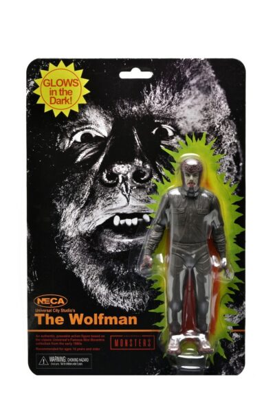 Figura El Hombre Lobo Universal Monsters Glow In The Dark Neca