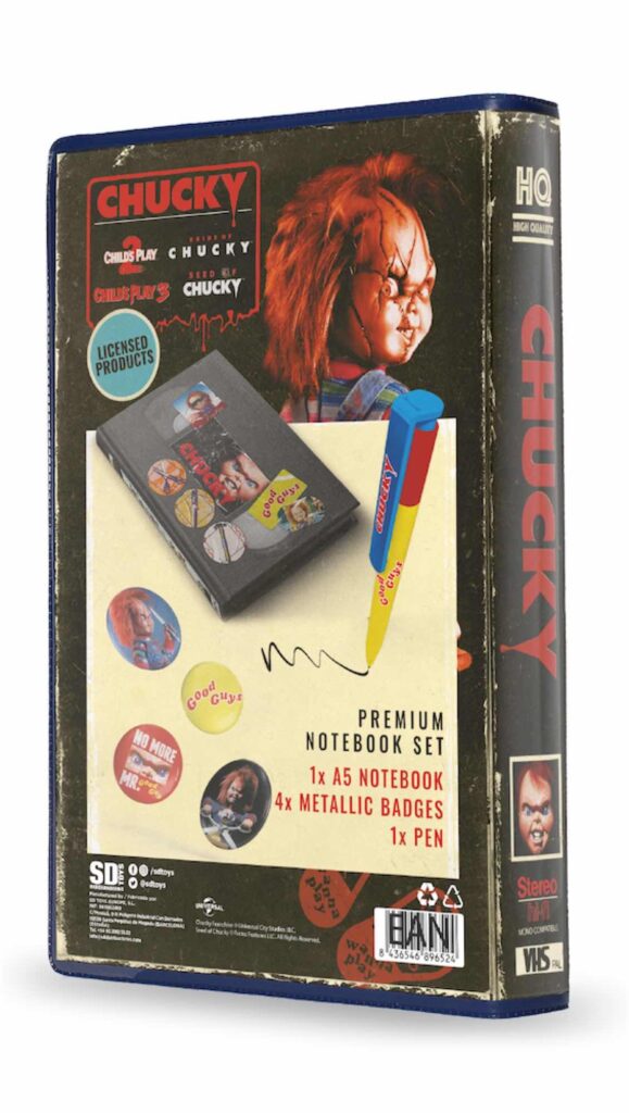 Set De Papelería VHS Chucky