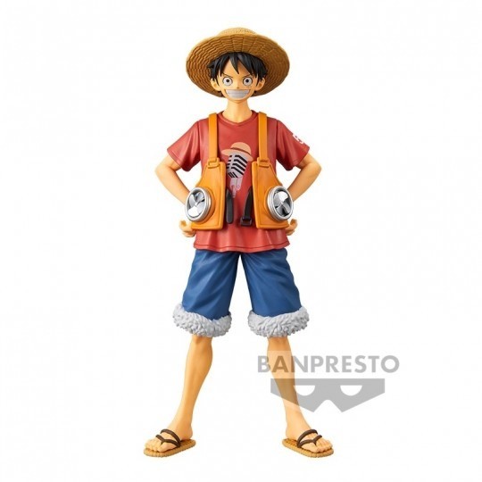 Figura One Piece Film RED Monkey D. Luffy DXF The Grandline Men Vol.1 Banpresto