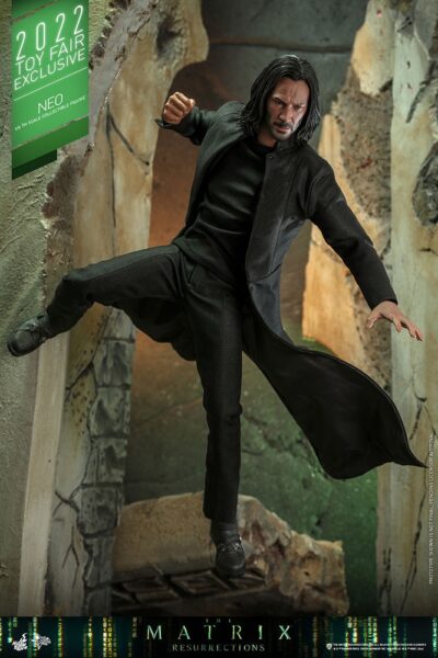 Figura Neo Toy Fair 2022 Exclusive Matrix Resurrections Escala 1/6 Hot Toys