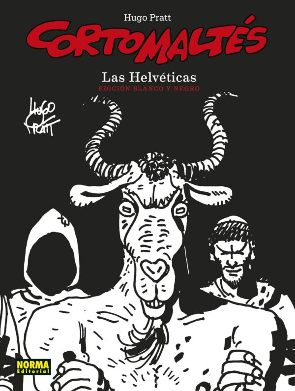 Corto Maltés. Las Helvéticas. Edición Blanco y Negro.