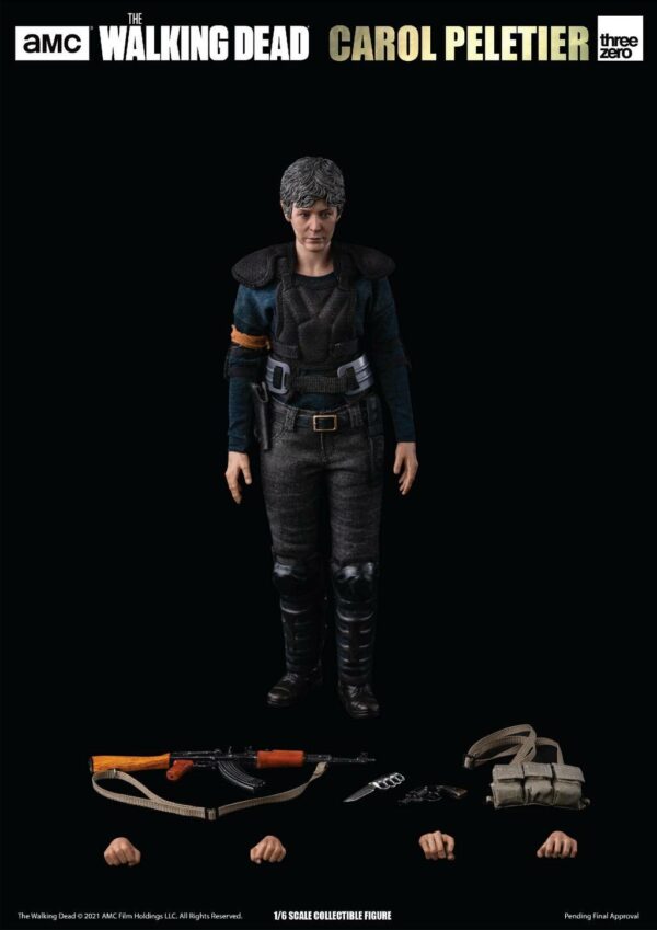 Figura Carol Peletier The Walking Dead Escala 1:6 Threezero