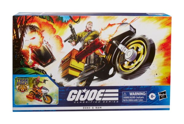 Figura con vehículo Tiger Force Duke y Ram G.I. Joe Classified Series Hasbro