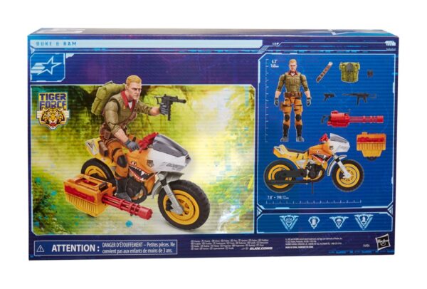 Figura con vehículo Tiger Force Duke y Ram G.I. Joe Classified Series Hasbro